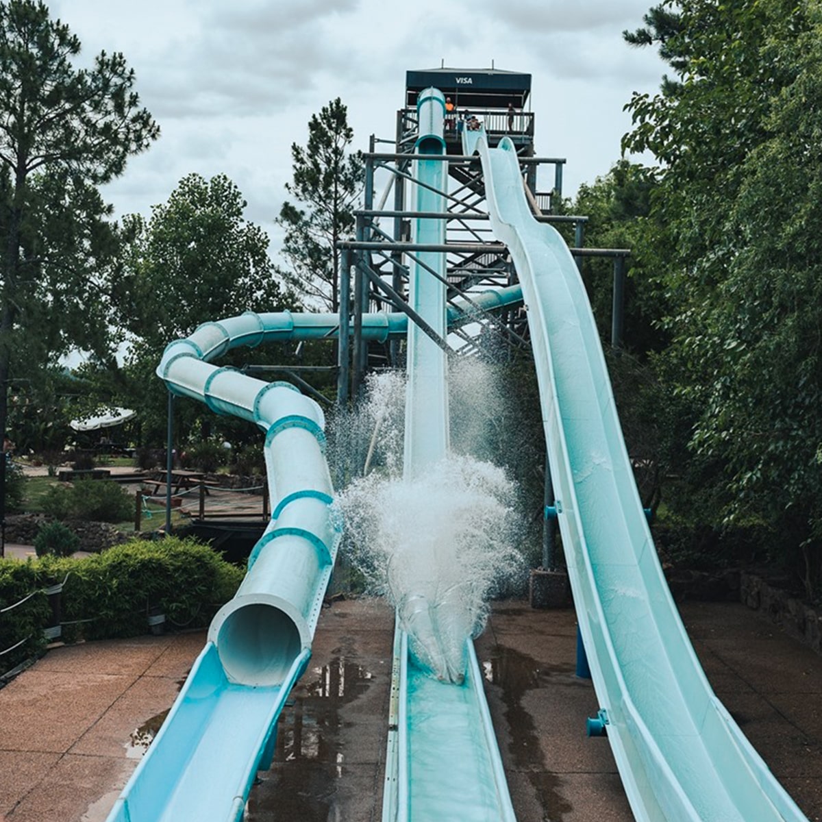 Salto + Parques de agua