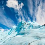 calafate montaña con nieve