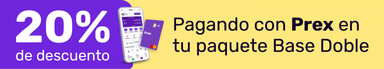 20% de descuento con Prex